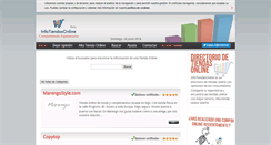 Desktop Screenshot of infotiendasonline.com